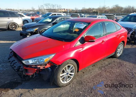 2017 Ford Focus Se из США, поврежденный, VIN 1FADP3F23HL337706